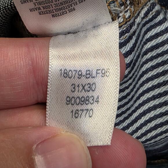 relaxed vintage everyday timeless Classic Straight Denim Bonobos Jeans 31/30 - Picture 12 of 14